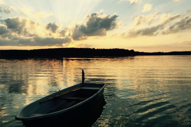 Abendstimmung auf dem See