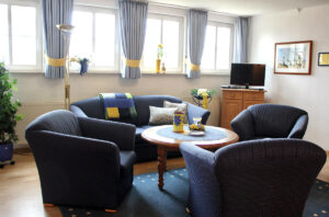 Gemütliches Wohnzimmer im Appartement 2